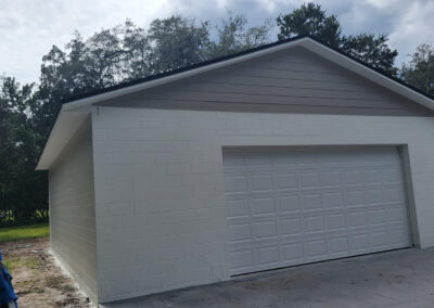 Detached Garage finished